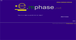 Desktop Screenshot of mphase.net